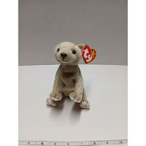 Ty Beanie Baby - ALMOND the Bear (7 Inch) NEW MWMTs Plush Stuffed Animal Toy